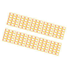 10 vellen blanco prijssticker 3x2 inch zelfklevend prijslabel-A