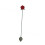 Multifunctional Rose Shaped Bookmarks Page-rose 1bookmark 1