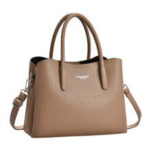Large Capacity Shoulder Bag Women-Khaki (30cm