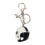 Unique Alloy Plastic Motorcycles Helmet Keyring Perfect-White 1