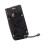 Nylon Water Bottle Pouch With Secure Clip For Backpack-Black 1