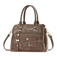 Sac à bandoulière-Marron clair (30 cm