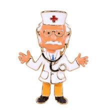 Unique Cartoon Design Alloy Brooch Portable And Comfortable-1