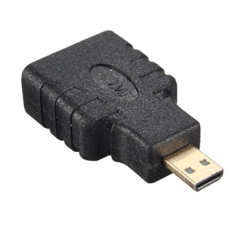 Vergoldeter Micro-HDMI-auf-HDMI-Adapter