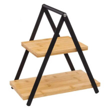 Serviertablett mit 2 Ebenen
