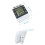 Triple Kitchen Timer Digital 3 Channel Alarm Timer Electronic Countdown Clock Timer Volume Control compatible with Home Office Sport 2