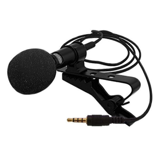 Hands-Free Wired Lapel Clip Microphone compatible with Speaker Phone Computer Stage Computer Conference Interview Record Accessory 2