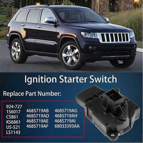 Ignition Switch compatible with Car Steering Column Compatible with Multiple Models 2