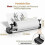A4 Roll Paper Holder compatible with Portable Thermal Printer Stands 3