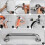 Bathroom grab bars compatible with elderly 2 pack stainless steel rail 5
