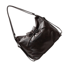 Retro Bows Design Large Capacity Backpack Convertible To-Coffee