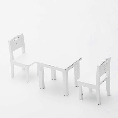 Ensemble de table et chaise pour enfants (3 pièces) Walkbee 1