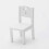 Ensemble de table et chaise pour enfants (3 pièces) Walkbee 3