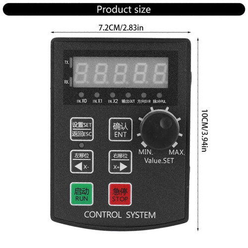 DC12-24V 85KHz Stepper/Servo Motor Motion Control Module 5 Digit Display Limit Communication Motor Controller Enduring 2