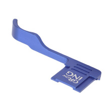 Blue Thumb Grip GR III/GRIIIX Aluminium mit Blitzschuhabdeckung