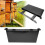 4L Bees Feeder Plastic Inside Honeycomb Water Feeder Bees Drinking Device Plastic Texture Suitable compatible with Prevent Bees Drowning 2