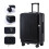 Lightweight PC ABS Hardshells Trolley Expandable Spinner Luggage Scratch Resistant Surfaces with Combination Lock 5