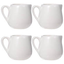 Mini pots Ă lait en plastique, lot de 4, 4,6 x 4,3 x 4,3 cm
