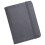 Carnet de notes en cuir PU, classeur à 5 anneaux, Journal-gris 1