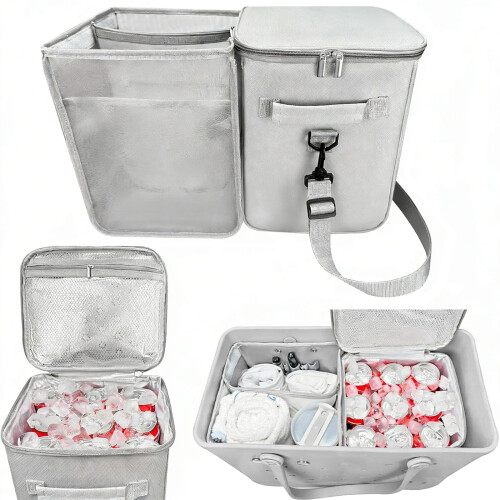 Doublure isotherme pour sacs surdimensionnés, comprenant un-Gris