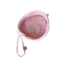 Mini sac à main transparent, organisateur de décorations de-Rose