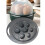 Eggs Boiler Eggs Cooker Insert Kitchen Accessory Eggs Cooking Insert Eggs Steamer Cooking Insert Eggs Tool ABS Texture 2