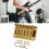 Chevalet de guitare électrique 6 cordes avec vis de fixation, pontets fixes, pièces de rechange faciles à utiliser 2
