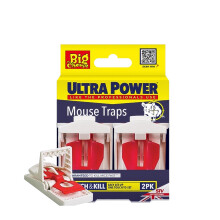 STV Mouse Twin Trap Pre-Baited Ready Indoor Use