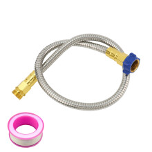 Strong Metal Pipe Attachment Great For Outdoor Watering-1FT