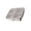 Efficient 4 Section Metal Lunch Box With Secure Locking-Pink 1