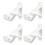 Set van 4 sterke, aan het plafond gemonteerde-Wit 1