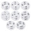 Plastic Hanging Size Labels 16Pcs For Organized Garment Storage 1