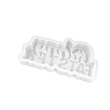 Pasen-thema Kaarsenmaakgereedschap Pasen-hartvorm siliconen-B
