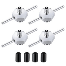 4Pack Stainless Steel Fillers Caps For 19487 Sprayer Fuel