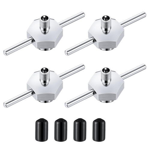 4Pcs Fillers Cap Replacement Part With Thread Size 5 8 18UNF
