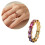 Zarter Bandring aus Kupfer mit-9 Gold 3