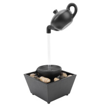 Schwebender Teekannen-Brunnen 11,7  11,7  27,5 cm, 2  AA