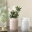 Versatile Waved Design Vase Silicone Mold Concrete-pattern 4 6