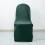 Housses de chaises de banquet en polyester vert chasseur 2