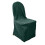 Housses de chaises de banquet en polyester vert chasseur 3
