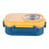 Stainless Steel Bento Box 3-Compartment Leak-Proof with 2