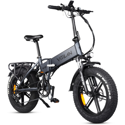 VITILAN V3 2.0 1000WFolding EBike 48V13AH Fat tyre