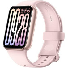 (Pink) Xiaomi Smart Band 9 Pro 1.74" AMOLED Display Smartwatch GPS Health Monitoring 150  Sports Modes-Black/Pink/Silver