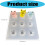 Little Frogs Figurine Shaped Silicone Mold For Creating 4