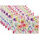 Set de 6 sets de table en lin, motif floral aquarelle 1
