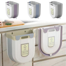 10L Foldable Hanging Kitchen Bin – Wall or Cabinet Mount