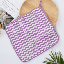 Lingettes absorbantes pour enfants en velours corail 30 x 30 cm