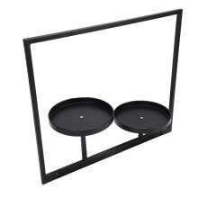 Wandpflanzenhalter aus Eisen - Gewicht: 27,4 oz (776 g)