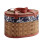 Cesta de vime vintage com tampa e alças. 1