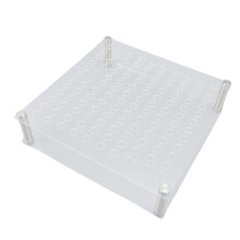 120 Löcher klares Acryl-Pen-Display 22,3  22  5 cm